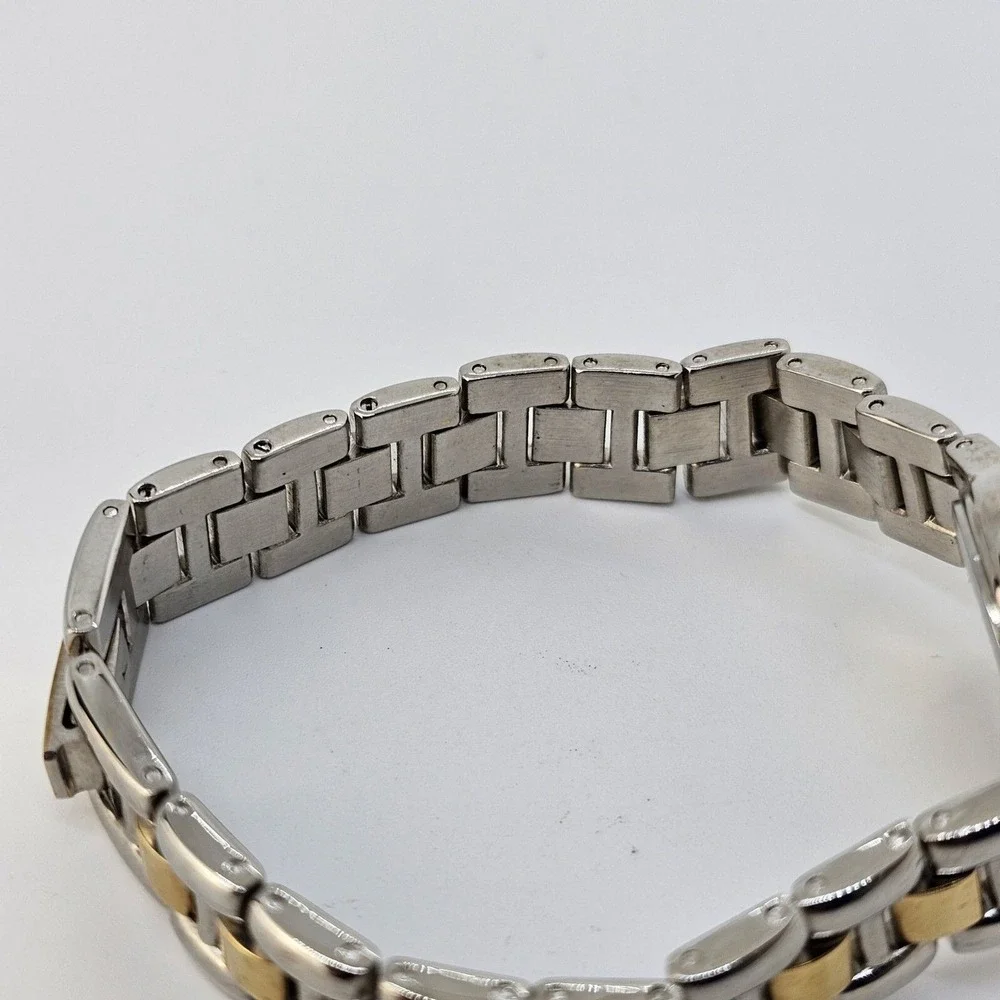 Anne Klein II Women's Watch 22MM Gray‎ Dial Two Tone Bracelet 7